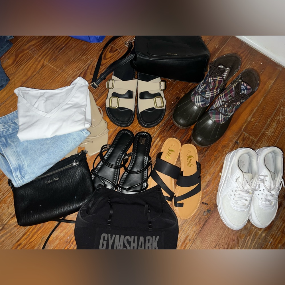 Mystery bag of junior medium clothes/shoes/wallets/purses